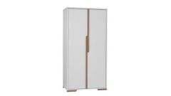 Chat Kleiderschrank, 2-türig, weiß 