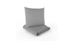 Jugendbettwäsche - Grey Knit duo (gestrickt, 80/80 und 135/200 cm)