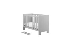 Almo Kinderbett 60 x 120cm, grau