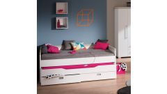 Kira Kojenbett in 2 Farben, OHNE Unterbau u. OHNE Wandschutzseite (Breite 90 oder 120cm)