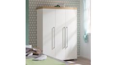 Kira Kleiderschrank 3-türig in 2 Farben