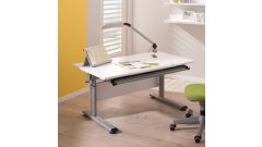 Marco 2 Kreideweiß, Schreibtisch (B 120cm)