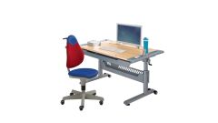 Set 13 - Schreibtisch Tablo & Stuhl Pepe (Farben wählbar)