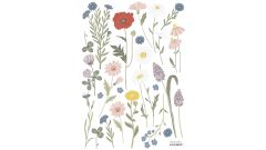 Wandsticker - Wildflowers, Cornflower & Poppy