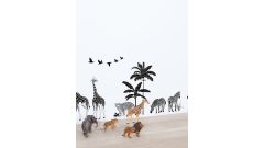 Wandsticker - Wild Animals Mix