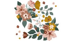 Wandsticker - Blooming Bouquet