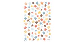 Wandsticker - Bunte Sterne (A3 / 29,7 x 42 cm)