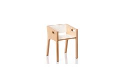KITA Kindersessel aus massiver Birke (Sitzhöhe 26 cm) 