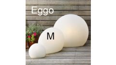 Designer-Bodenleuchte Eggo M, H 45 cm (für Indoor/Outdoor)