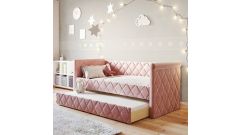 Sofabett Vilena Flamingo, 90 x 200 cm