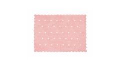 Teppich Tüpfel rosa 120 x 160 cm