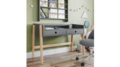 Schreibtisch Noah grau/natur