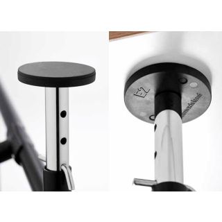 Kurze Höhenversteller mit Plattenträgern, H 16cm (für E2 Tische)