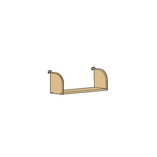 Buchablage 802 breit, natur