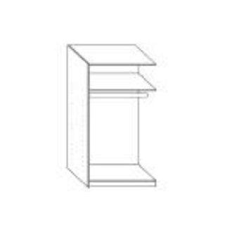 Endlos-Kleiderschrank-Anbauelement B 100 cm - für 2 Türen (ohne Türen)