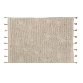 Teppich Hippy Stars Natural, 120 x 175 cm