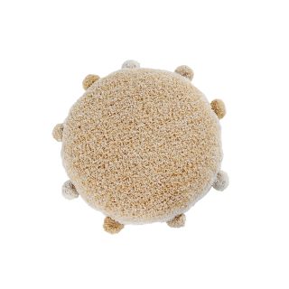 Waschbares Sitzkissen Bubbly Honey, Ø 48cm