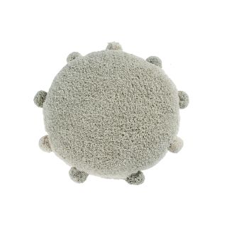 Waschbares Sitzkissen Bubbly Olive, Ø 48cm
