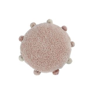 Waschbares Sitzkissen Bubbly Vintage Nude, Ø 48cm