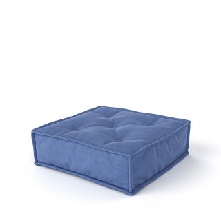 MyColorCube Kindersofa / Sitzkissen flach in blau