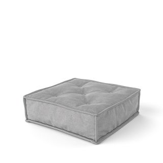 MyColorCube Kindersofa  / Sitzkissen flach in hellgrau