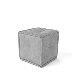 MyColorCube Kindersofa Würfel in hellgrau
