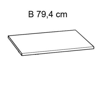 1 Einlegeboden Carlo, B 79,4 x T 51,3 