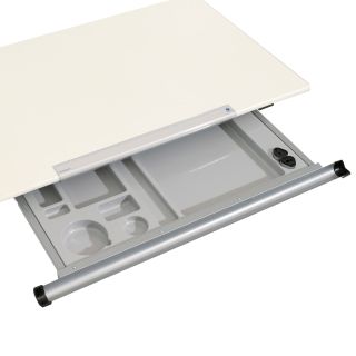 *Schublade plus mit Dämpfung inkl. Utensilienschale und Faber-Anspitzer