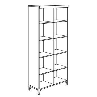 Standregal breit, Remo