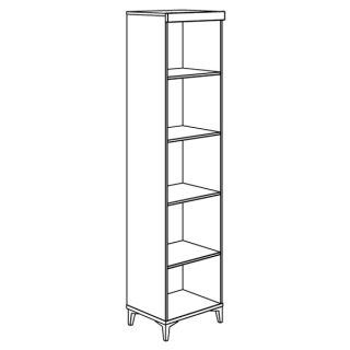 Standregal schmal, Remo